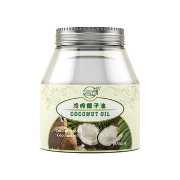南世椰香 椰子油1000ml 天然冷压榨椰子油食用油可炒菜烘焙饮食 /粮油调味 /食用油 /椰子油 商品图0