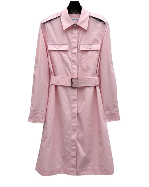 女款全棉腰带风衣外套007 商品图0