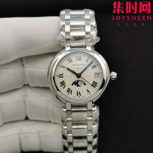 浪琴匠心之作【落落大方 腕间淑女】浪琴表 ETC心月月相系列 罗马面 女士腕表 优雅而至 典雅别致的外观 商品图1