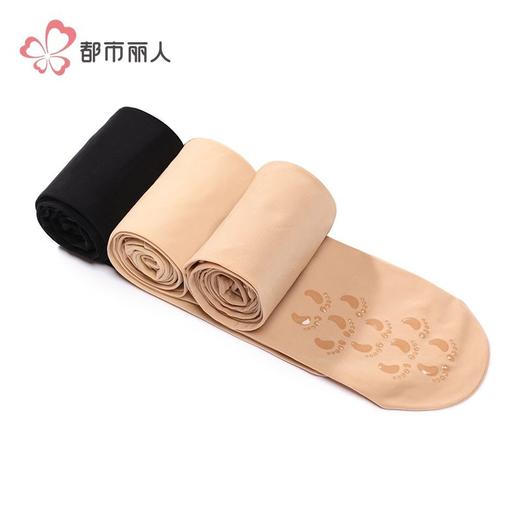 都市丽人女士保暖裤钢丝女士打底裤裤袜打底裤薄连女裤袜LGH3B7 商品图7