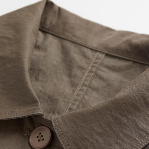 ROMI STUDIO“美式复古“不规则设计感轻薄拼色夹克外套 RWCAW64658 商品图2