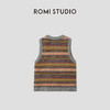ROMI STUDIO“优雅松弛”羊毛费尔岛柔软细腻毛织背心 RWCAST5225 商品缩略图1