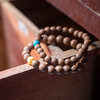 *自营*花香松香珀手串| 天然沉香檀香+多种花朵香气调配。单圈手串,款式可选。中式佛珠男女款绿松石蜜蜡配珠。黄玉兰玫瑰牡丹茉莉莲花桂花梅花百合安息香楠木粘粉龙脑 商品缩略图5