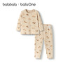 巴拉巴拉balaOne男童女童内衣套装儿童2件套新款童装2025秋冬抗菌 商品缩略图4