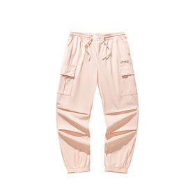 安踏工装裤 | 美式休闲长裤女秋季新款束脚裤纯棉长裤子162538504