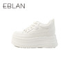 伊伴秋季经典百搭小白鞋厚底增高运动休闲板鞋B25426550 商品缩略图1