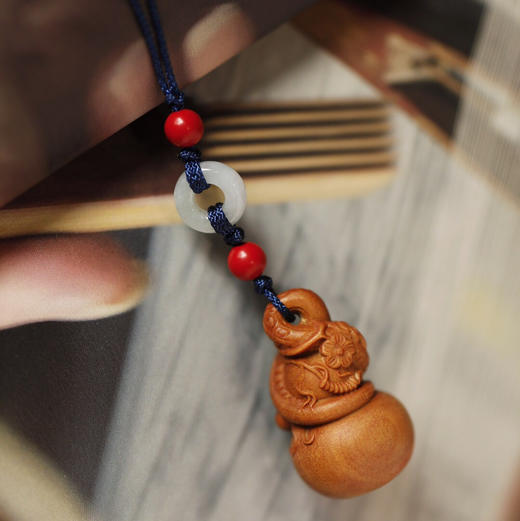 【青山特惠】老山檀香｜福禄 钥匙扣 挂件 s2 商品图5