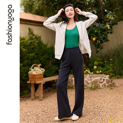 F15960休闲直筒条纹长裤 商品图10