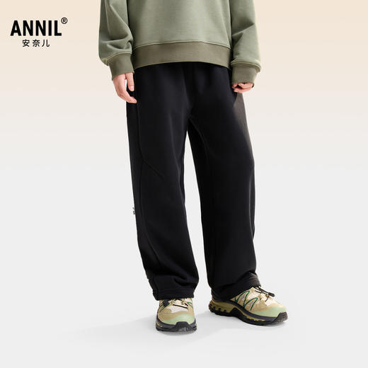 男童全腰针织单裤秋季新款安奈儿童装EB536524 商品图1