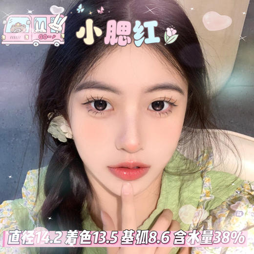 allecon半年抛【小腮红】14.2mm 商品图0