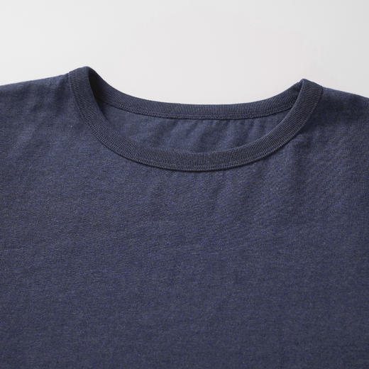 ROMI STUDIO“简约复古”舒适纯棉轻柔花纱圆领短袖T恤 RW24ASH0009 商品图2