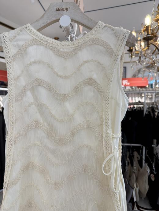 【门店同款】ENJOY春季绮梦繁花拼接蕾丝无袖连衣裙 161917936 商品图1