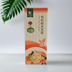 谷品新约有机糙米宽面 200g/盒