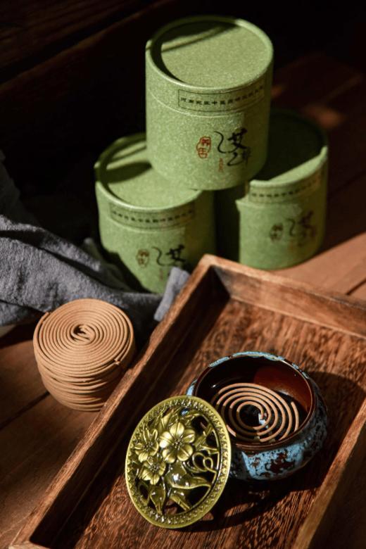 【阡陌艾古法艾草盘香】驱虫驱蚊！🎁限量1000单送玫瑰精油❗️3盒共144盘 💰39.9！ 商品图1