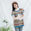 苏苏姐家复古条纹短袖手工diy编织钩针蕾丝线毛线团自制衣服材料包 商品缩略图1