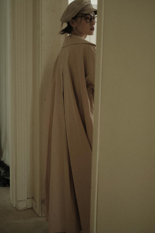 亚麻棉 | 60’s廓形大摆风衣｜内衬超柔长绒棉 商品图10