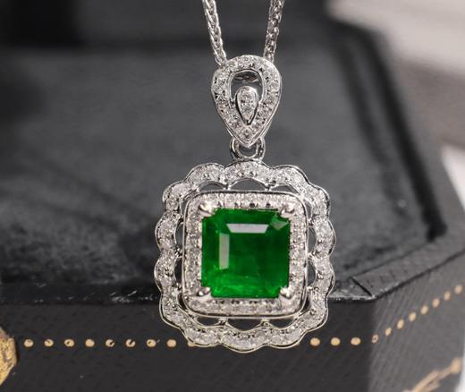 1.2ct刻面祖母绿吊坠 商品图2