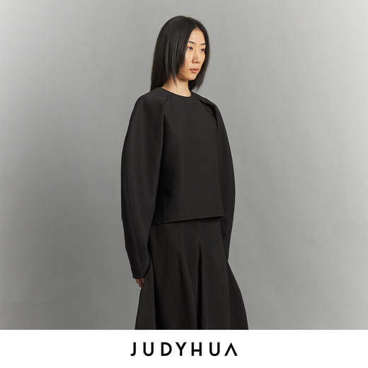 JUDYHUA 纯粹系列极简华夫格上衣 商品图1