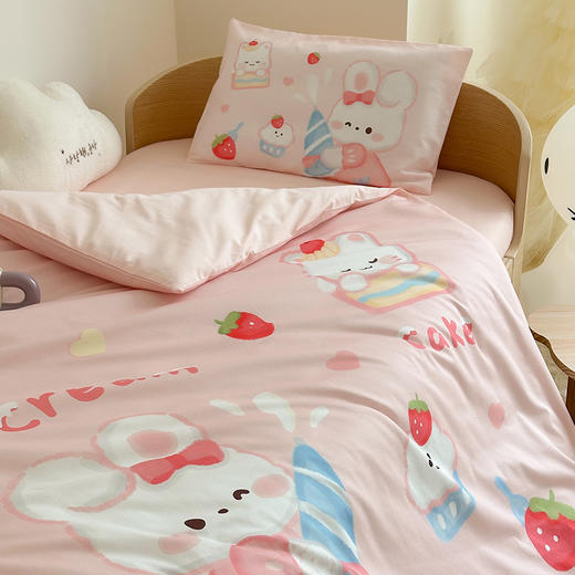 A类全棉40s数码印花卡通儿童幼儿园套件 商品图13