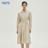 NUTS商场同款春秋设计感高级气质长款风衣外套连衣裙女333042217 商品缩略图0