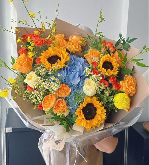 师泽如光--向日葵花束 商品图0