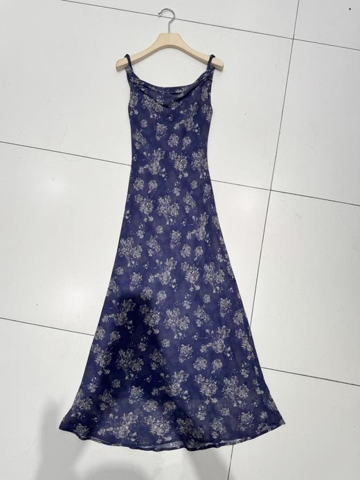 【门店同款】ENJOY夏季“悠然之境”紫黛荡领长裙 163793535 商品图0