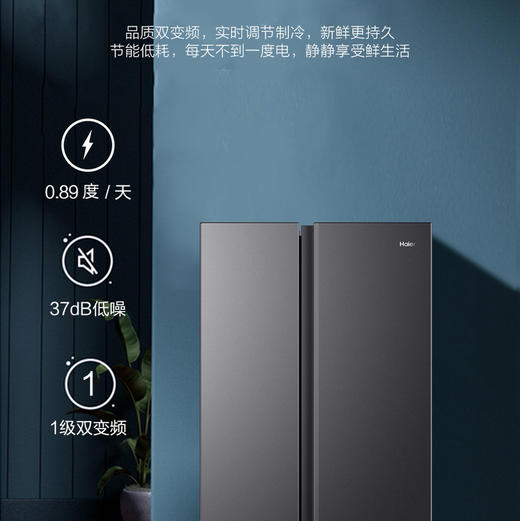 海尔（Haier）冰箱 BCD-519WLHSSEDX9 商品图5