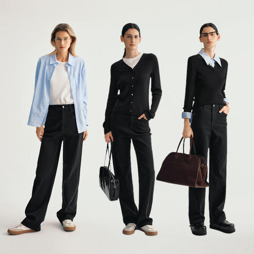 【商场同款】麦檬春秋牛仔长裤5F8250932 商品图2