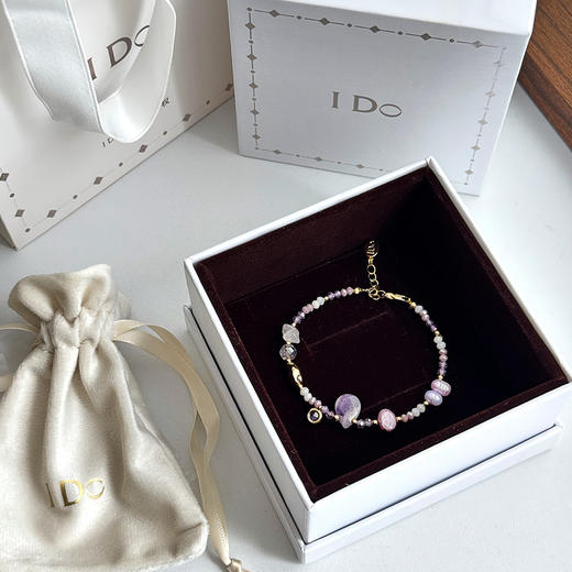 【IDO 饰品礼盒合集】耳饰/手链 好看百搭 四叶草/贝母款 商品图2