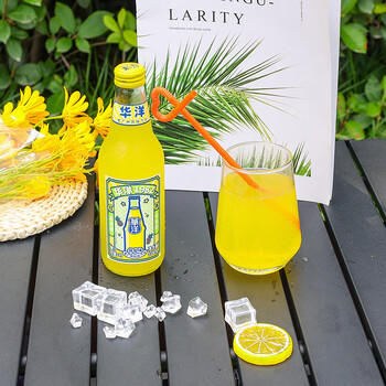 华洋1982汽水果味碳酸饮料358ml*12瓶玻璃瓶装低糖0脂网红饮品 /水饮冲调 /饮料 /碳酸饮料 商品图6