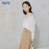 NUTS商场同款秋季时尚气质通勤百搭拼接设计长袖衬衫女231013022B 商品缩略图1