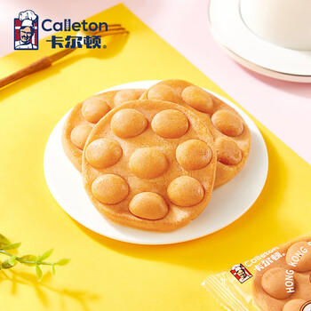 卡尔顿（Calleton）港式鸡蛋仔蛋糕下午茶糕点心休闲零食整箱儿童早餐食品面包500g /休闲食品 /西式糕点 /吐司面包 商品图5