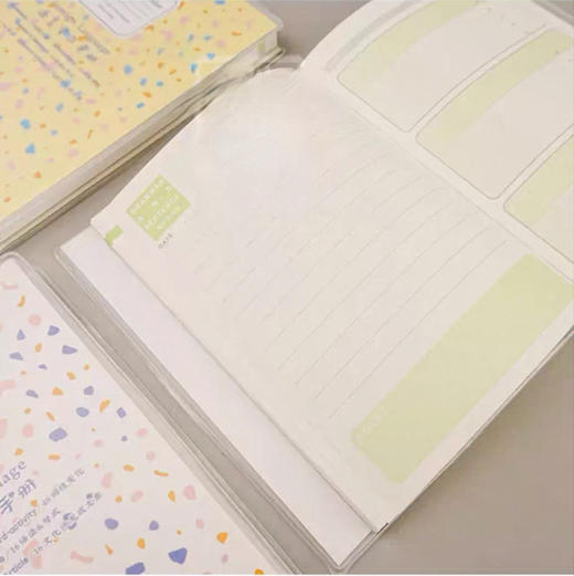 巨门A609语言学习手册A6胶套本（图案随机） 商品图1