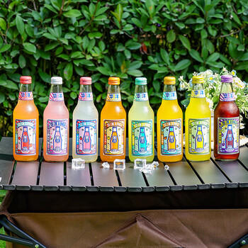 华洋1982汽水果味碳酸饮料358ml*12瓶玻璃瓶装低糖0脂网红饮品 /水饮冲调 /饮料 /碳酸饮料 商品图3