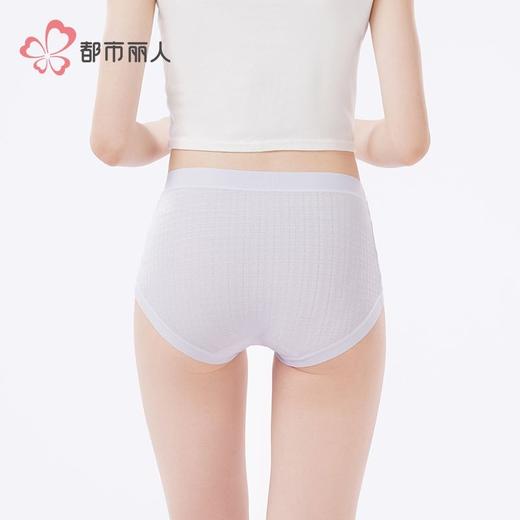 都市丽人内裤锦氨内裤女士平角内裤女内裤薄透丝滑内裤LKH5P7 商品图3