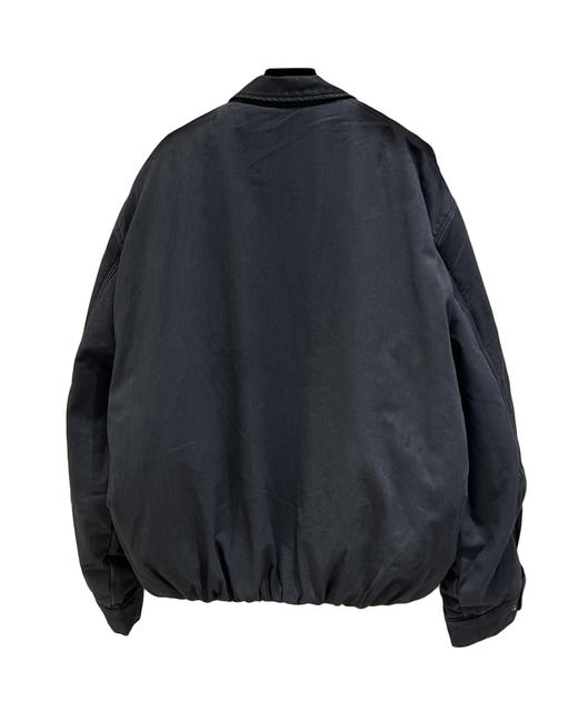 中性款皮领夹棉洗水夹克外套A00 商品图1