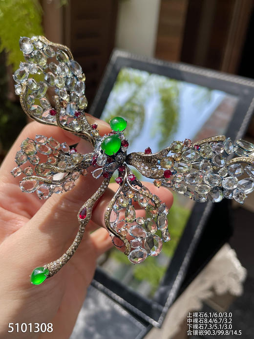 5101308，蜻蜓胸针。具体价格微信咨询 商品图3