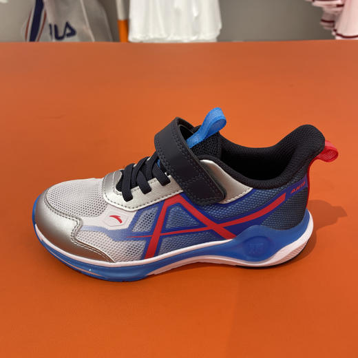 安踏儿童跑鞋2025夏季男小童舒适透气防滑跑步鞋运动鞋312529932R 商品图1