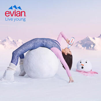 依云（evian）330ml*20瓶 玻璃瓶饮用水 高端矿泉水 法国进口 会议商务用水 /水饮冲调 /饮用水 /矿泉水 商品图4