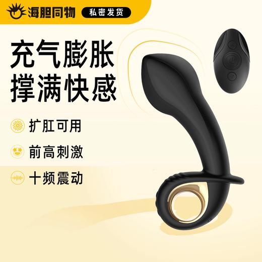 荷尔先生 巨尾充气式前列腺按摩器 商品图0