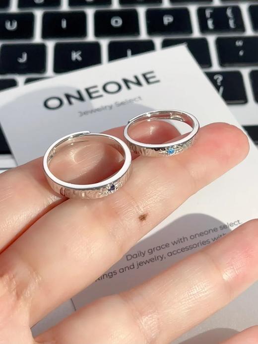 浪漫七夕💕【999纯银情侣戒指 】❗️高级氛围感拉满的戒指 指间的法式浪漫❗ 商品图6