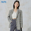 NUTS商场同款春秋季时尚简约通勤宽松复古西装外套女231048126B 商品缩略图3
