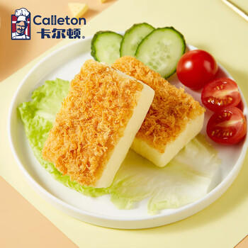卡尔顿（Calleton）肉松沙拉焗蛋糕300g面包早餐休闲零食小吃代餐糕点下午茶糕点心 /休闲食品 /西式糕点 /纯蛋糕 商品图0