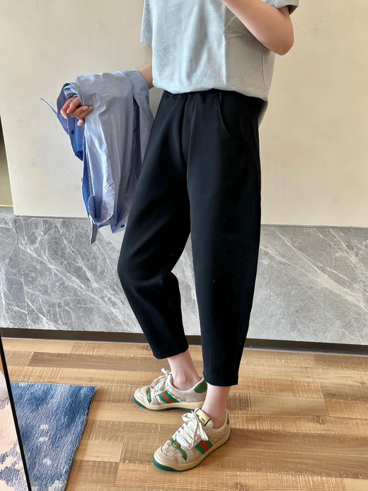 出口日单贯穿四季液氨棉萝卜裤 商品图8