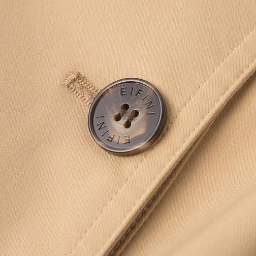 【经典款】【商场同款】伊芙丽春秋中长风衣1998360681 商品图2