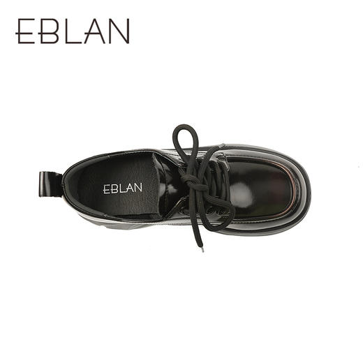 伊伴秋季系带牛津鞋运动感厚底牛津鞋B25473503 商品图2