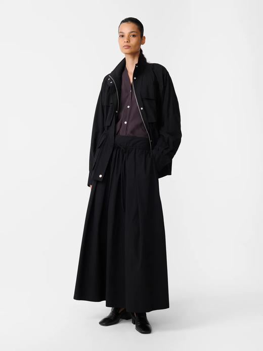 Studio Nicholson 25PF 水洗黑Vista日本纸棉军事夹克 商品图3