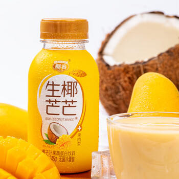 椰谷（YEGU）生椰芒芒椰子汁245g*10瓶整箱芒果味椰奶杨枝甘露植物蛋白饮料 /水饮冲调 /饮料 /植物蛋白饮料 商品图2