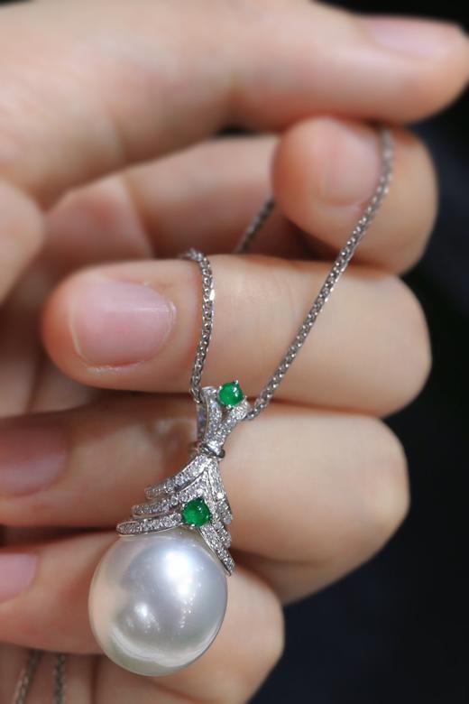 13-14mm澳白吊坠 商品图0