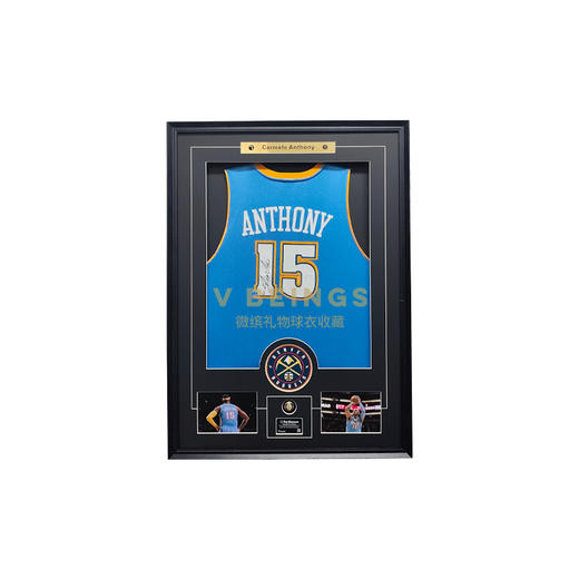 收藏系列 安东尼 掘金队15号 锐步AU 亲笔签名球衣 商品图0